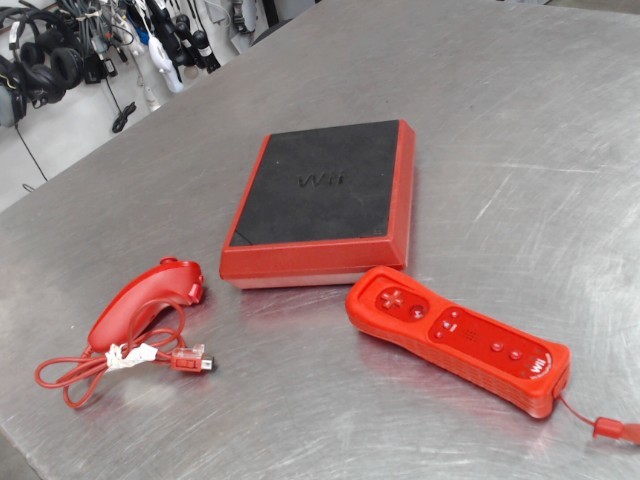 Console nintendo wii+man+fil