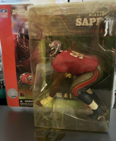 Warren sapp figurine new 2001