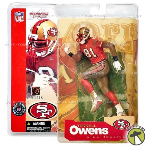 Terrell owens figurine new 2002