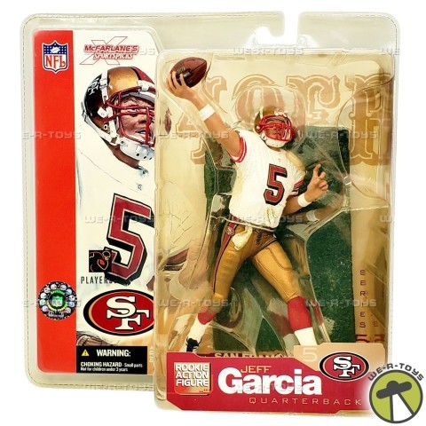 Jeff garcia mcfarlanes figurine new 2002