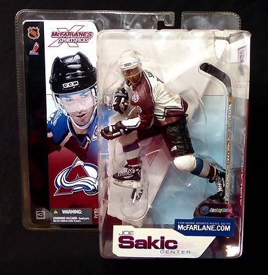 Mcfarlanes joe sakic figurine 2002 new