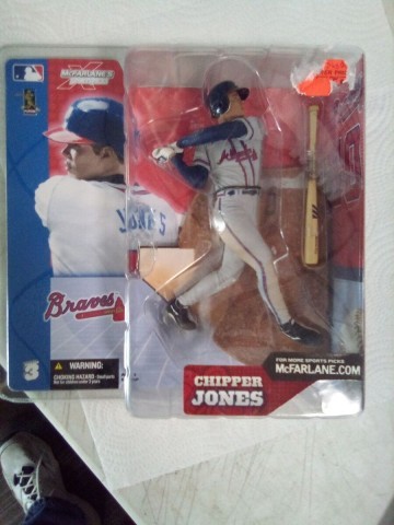 Chipper jones figurine new 2002