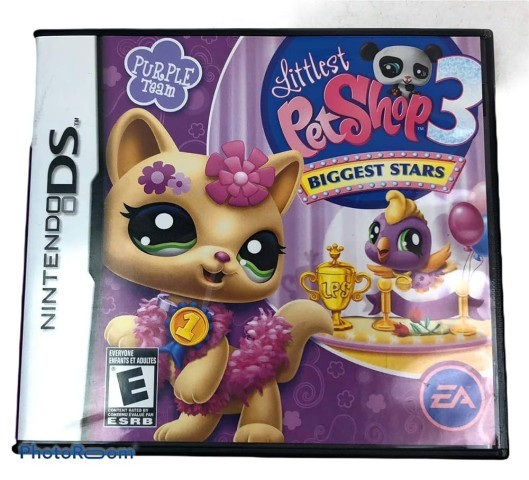 Littlest pet shop 3 purple team ds