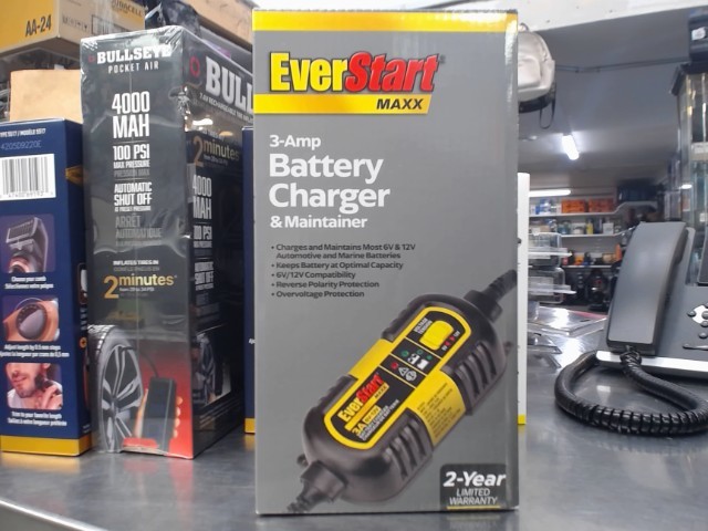 Battery charger & maintainer 3a neuf