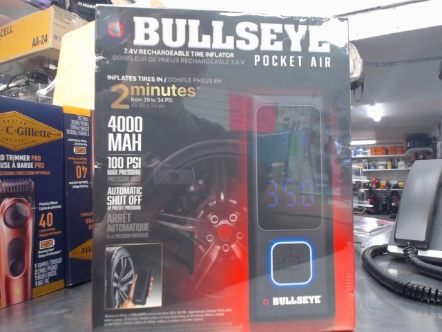 Tire inflator bullseye neuf