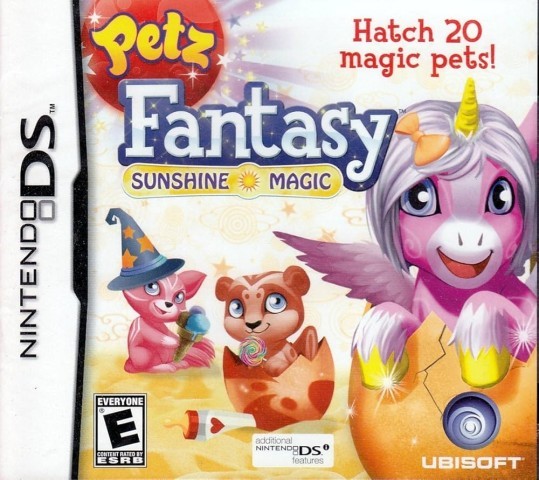 Petz fantasy sunshine magic ds