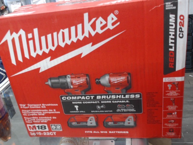Kits comnplet milwaulkee kit+batt+stuff