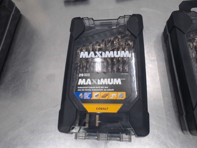 Drill bit set maximum neuf 29pcs