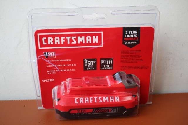Craftsman 2.0ah