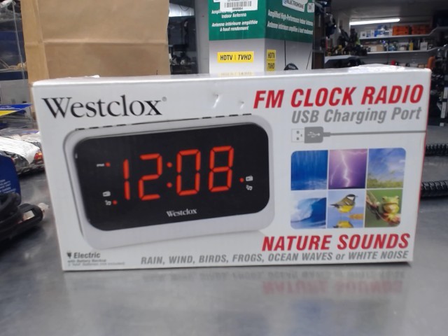 Fm clock radio