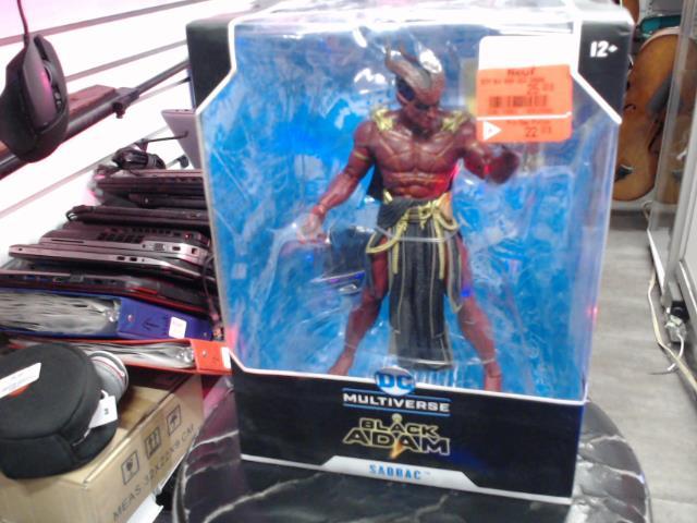 Dc figurine en boite black adam sabbac