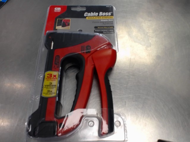 Staple gun cable boss neuf