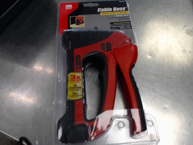 Staple gun cable boss neuf