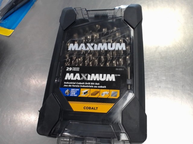 Drill bit set cobalt neuf