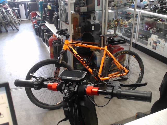 Velo de type fat bike giant de couleur o