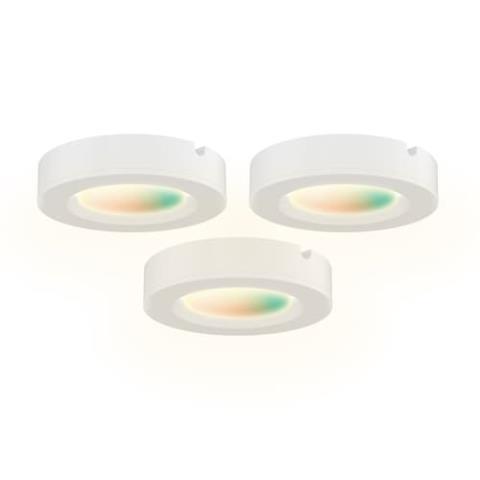 Ensemble de 3 rondelles led