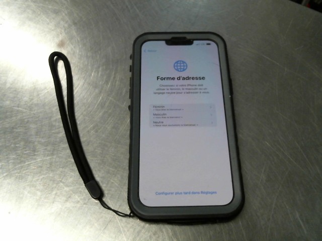 Iphone 14 plus 128gb noir avec case