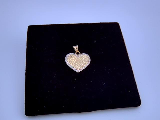 BRELOQUE COEUR EN OR 10KT