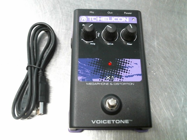 Pedale voicetone tc helicon 12v