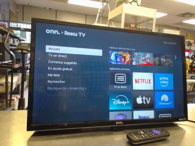 Onn 24 class hd (720p) led roku      vf