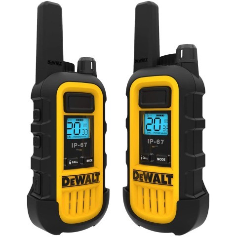 Walki talki dewalt neuf sceller