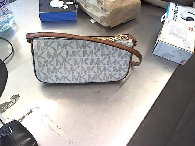 White handbag