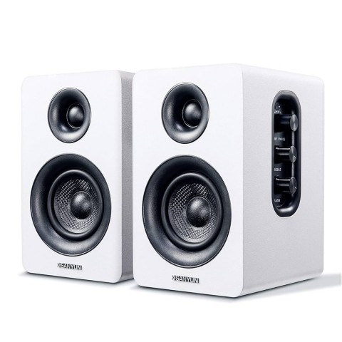 White pc speakers