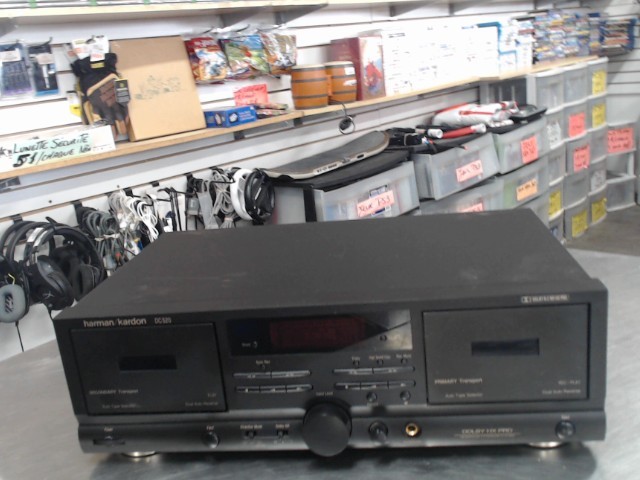 Lecteur cassette double
