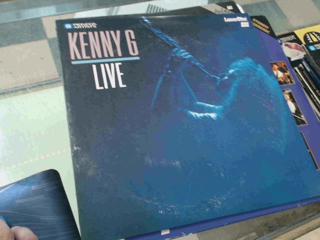 Kenny g live laser disc