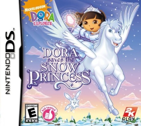Dora save the snow princesse