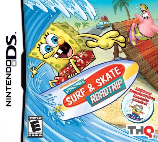 Spongebob surf and skate roadtrip