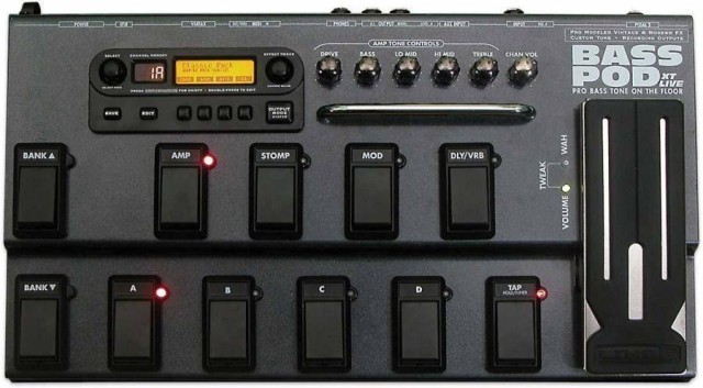 Pedale bass pod xt