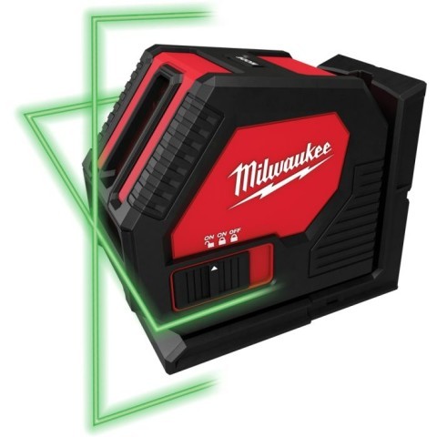Green cross line laser