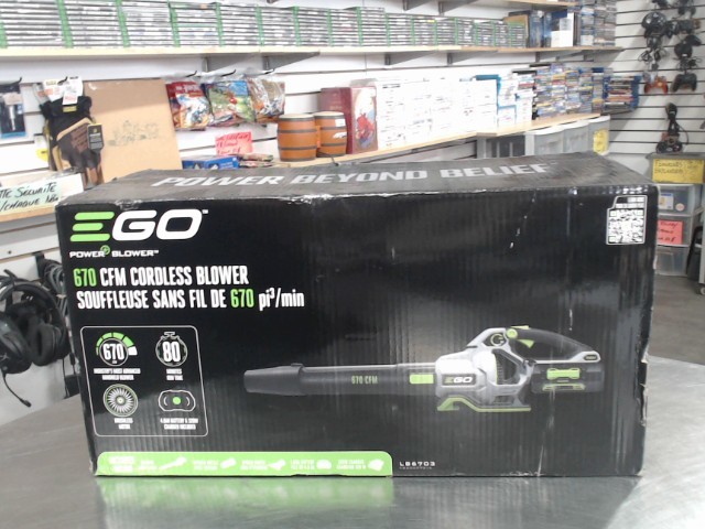 Blower 56v+1batt(4.0ah)+chargeur(neuf)