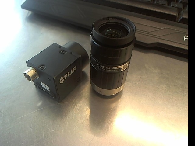 Flir blackfly + fujinon c mount lens