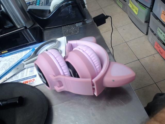 Casque rose powerlocus