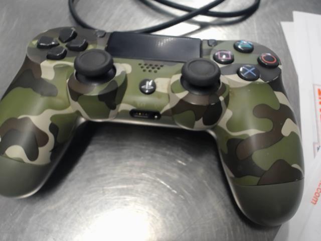 Manette ps4 camouflage vert