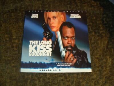 The long kiss goodnight laser disc