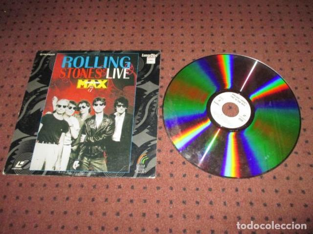 Rolling stones live max laser disc
