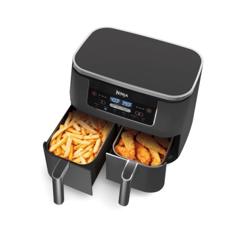 Friteuse a air chaud a 2 paniers