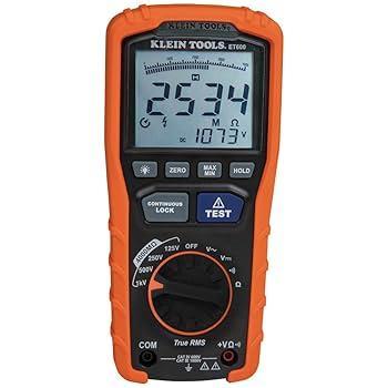 Digital insulation resistance tester