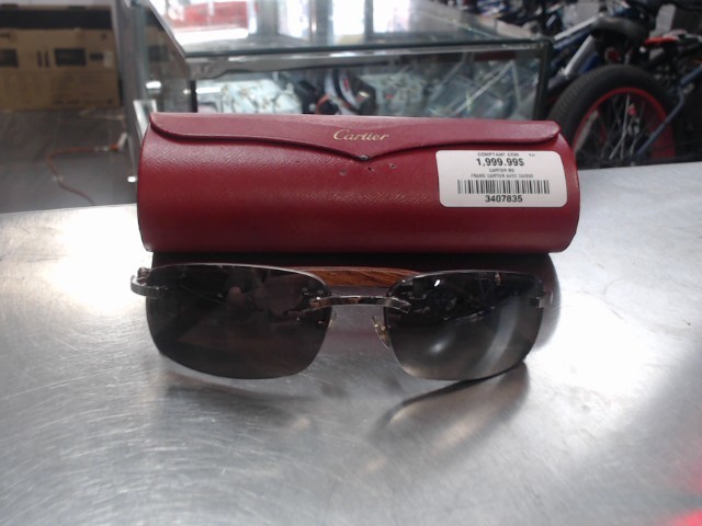 Frame cartier avec caisse