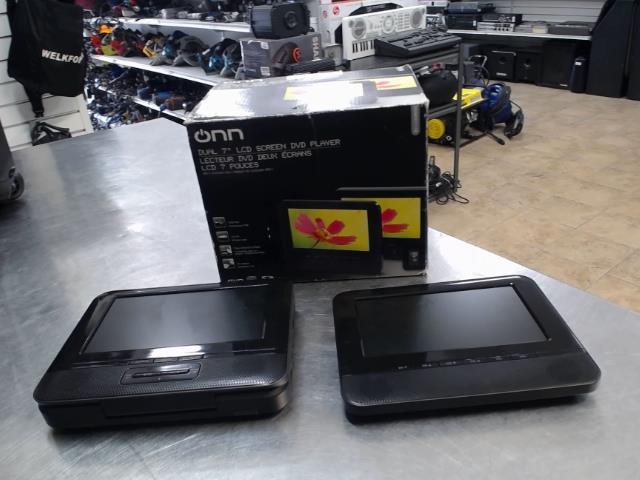 Lecteur dvd ecran double
