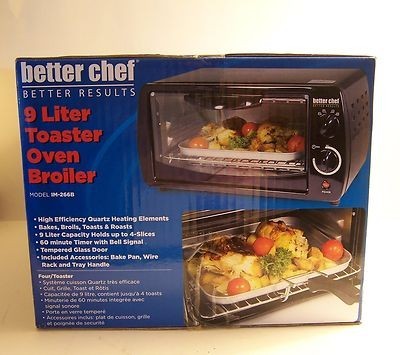 Toaster oven broiler 9litres