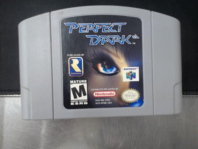 Jeu nintendo 64 perfect dark