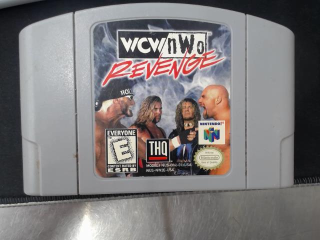 Jeu nintendo 64 wcw vs nwo revenge lutte