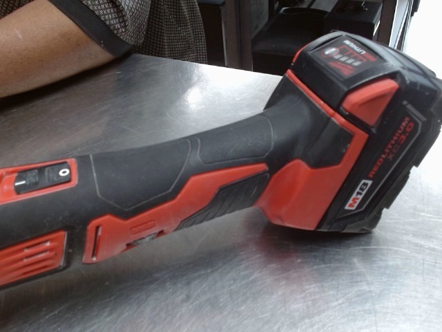 Outils ocillant milwaukee 1x batteri