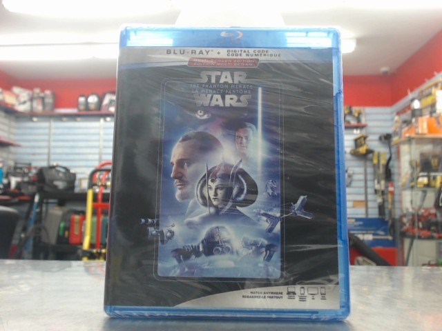 Star wars the phantom menace bluray neuf