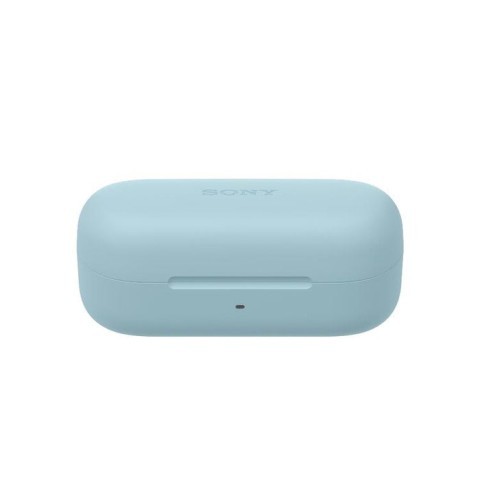 Ecouteur bleu pale bluetooth