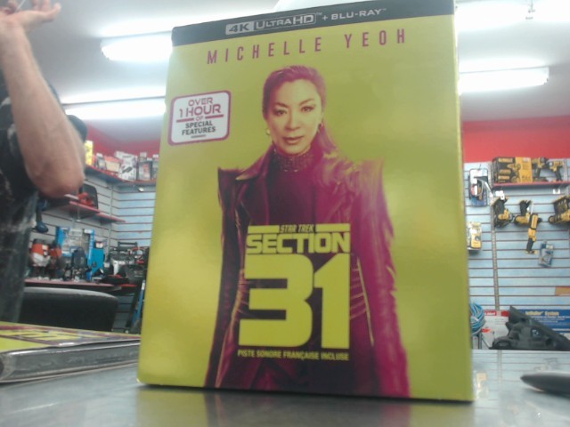 Star trek section 31 blu-ray 4k neuf